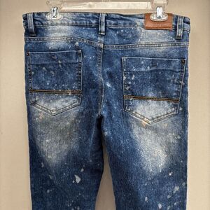 South Pole Patchwork\ Paint Splatter Men’s Jeans Size 32x32 Skinny EUC